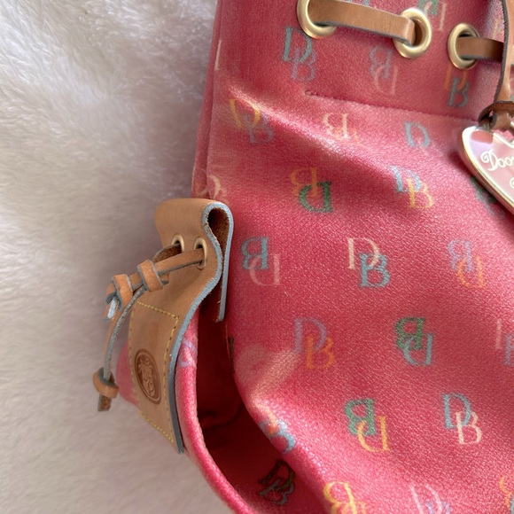 Dooney & Bourke Y2K vintage pink rainbow tassel bag πππ - Picture 9 of 12
